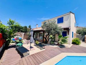 Villas VILLA PARADIS piscine privee sans vis a vis et plage : photos des chambres