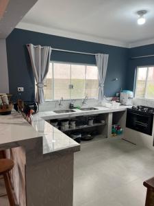 Casa Azul da Ilha 550m da praia