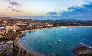 Terrigal beach heaven secne