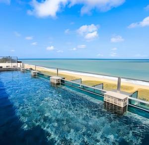 Flat Vip Alta Garden - Pé na Areia #Jardin Oceania