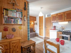 Studio cocooning 3 pers, vue montagnes à Aussois - FR-1-840-33