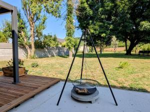 Maisons de vacances Gite confortable a Vignot, ideal familles et amis - FR-1-585-183 : photos des chambres