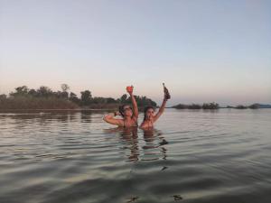 Smiling Lao River View