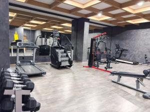 Loft, gym, pool, internet zama