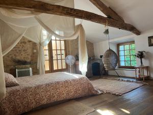 Maisons de vacances Belle maison ancienne en Perigord avec piscine : photos des chambres