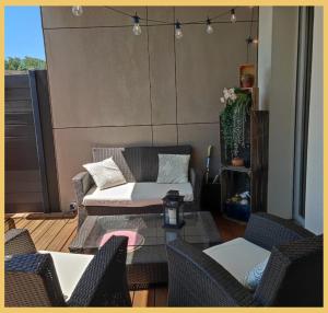 Appartements Chez Melanie I T3 I Saint-Jeoire : photos des chambres