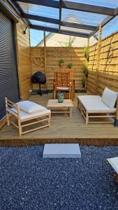 Maisons de vacances gite romantique : photos des chambres