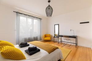 Appartements Appartement de Prestige au centre climatise avec jardin prive : photos des chambres