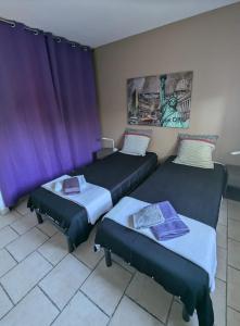 Maisons de vacances Peaceful 4 stars eco-friendly villa with private pool and parking : photos des chambres