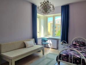 Top Crystal Suite 82 m2, parveke, parkkipaikka