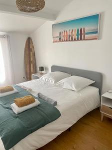 Villas Villa Rivedoux-Plage Ile de Re avec piscine : photos des chambres