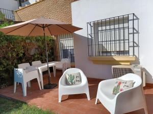 Precioso apartamento con jardín privado en urbanización con spa