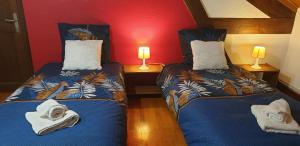 Maisons de vacances le parc des combes : photos des chambres