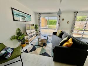 Appartements Le Belaven, Neuf, Cosy, Terrasse, jardin, Kerfany Plage, 1 a 6 pers : photos des chambres