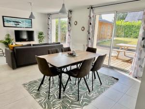 Appartements Le Belaven, Neuf, Cosy, Terrasse, jardin, Kerfany Plage, 1 a 6 pers : photos des chambres