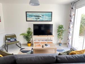 Appartements Le Belaven, Neuf, Cosy, Terrasse, jardin, Kerfany Plage, 1 a 6 pers : photos des chambres