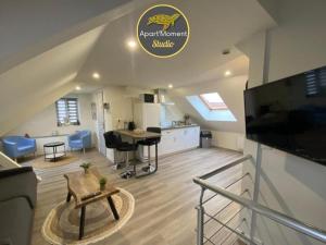 Studio spacieux et élégant au cœur de Bourbourg - gare à proximité - 3hvězdičkové hotely ve městě Bourbourg