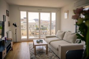 Appartements Le Dock - Moderne Calme Metro 14 : photos des chambres