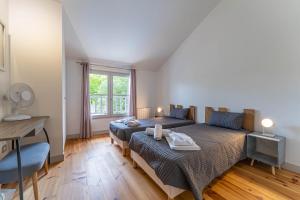 Appartements Domaine du Flamand - Gites du Flamand cote Piscine : photos des chambres