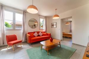 Appartements Domaine du Flamand - Gites du Flamand cote Piscine : photos des chambres