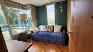 500 Excelente Vista ciudad Quito,parque, piscina,balcón,sauna,tranquilo encantador seguridad 24-7