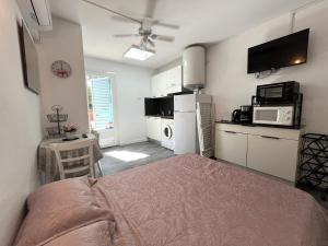 Appartements MORIANI Plage Studio climatise A3 : photos des chambres