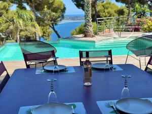 Villas Villa Milagathe - Vue sur mer - Piscine - Jacuzzi : photos des chambres