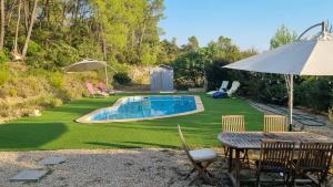 Maisons de vacances Maison de la Fare- plongez en pleine nature : photos des chambres