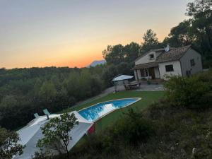 Maisons de vacances Maison de la Fare- plongez en pleine nature : photos des chambres
