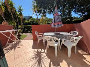 Appartements MORIANI PLAGE Studio familial terrasse B2 : photos des chambres