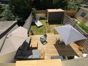 Maisons de vacances Maison de ville avec jardin clos 4 Pers : photos des chambres