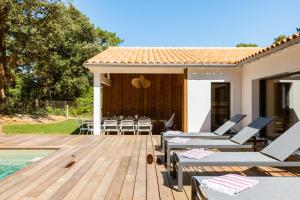 Villas Villa evasion familiale avec Piscine & Mer a 200m : photos des chambres