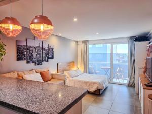 Chula Vista BULNES - Modernos Estudio con vista al mar y cochera en Punta Mogotes