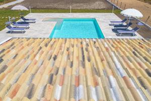 Villa very close to Santa Maria Del Focallo beach blue flag with private pool