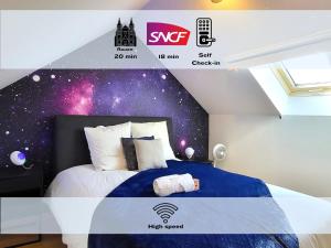 Appartements Oxygen - Lumineux deux-pieces a 20min de Rouen : photos des chambres