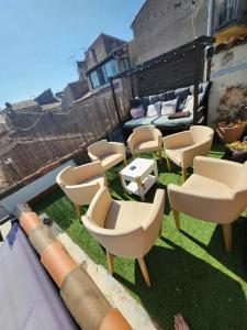 Maisons de vacances Le Celeste Maison de Village avec toit terrasse : photos des chambres