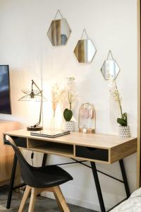 Appartements Studio Cosy Business - Balcon Garage Ferme : photos des chambres