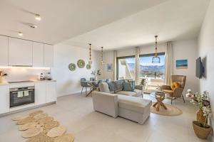 Bello piso con vistas espectaculares y un spa