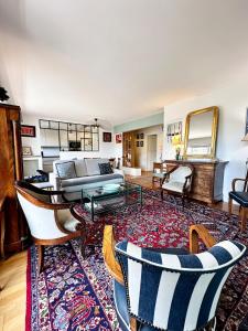 Appartements Le Bellevue - appartement raffine proche Paris : photos des chambres