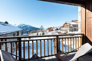 Appart'hotels Residence Les Balcons de La Rosiere : Appartement 6 Pièces avec Accès au Spa (10-12 Adultes)