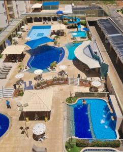 Residencial Privê das Thermas 1 - Apartamento familiar 2 quartos em Caldas Novas