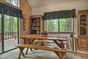Game Room & Deck: Pet-Friendly Camp Connell Cabin