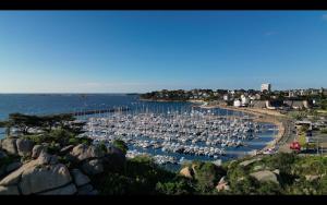 Appartements ROUZIC t4 Trebeurden piscine et vue mer : photos des chambres
