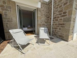 Appartements Milliau T2 piscine et vue mer : photos des chambres