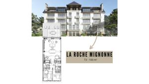 Appartements LA ROCHE MIGNONNE T3 jardin piscine et vue mer : photos des chambres