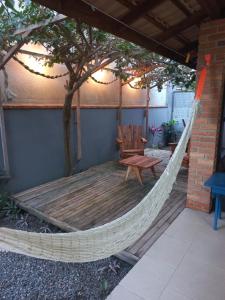 Casa com Ar condicionado na sala 300 m da praia