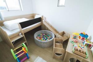 A house that can be used as a resort for playing and as a base for family workations