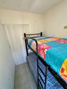 Room in modern apartment with garden