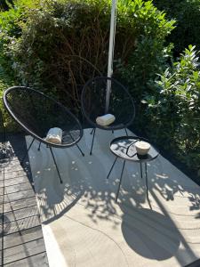 Spiegelhuisje aan zee