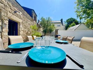 Maisons de vacances Riantec- Ti Gwenvael - Grande Maison avec Baby Foot et Terrain Clos : photos des chambres